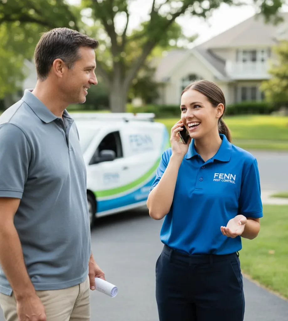Fenn Pest Control customer support in New Franken
